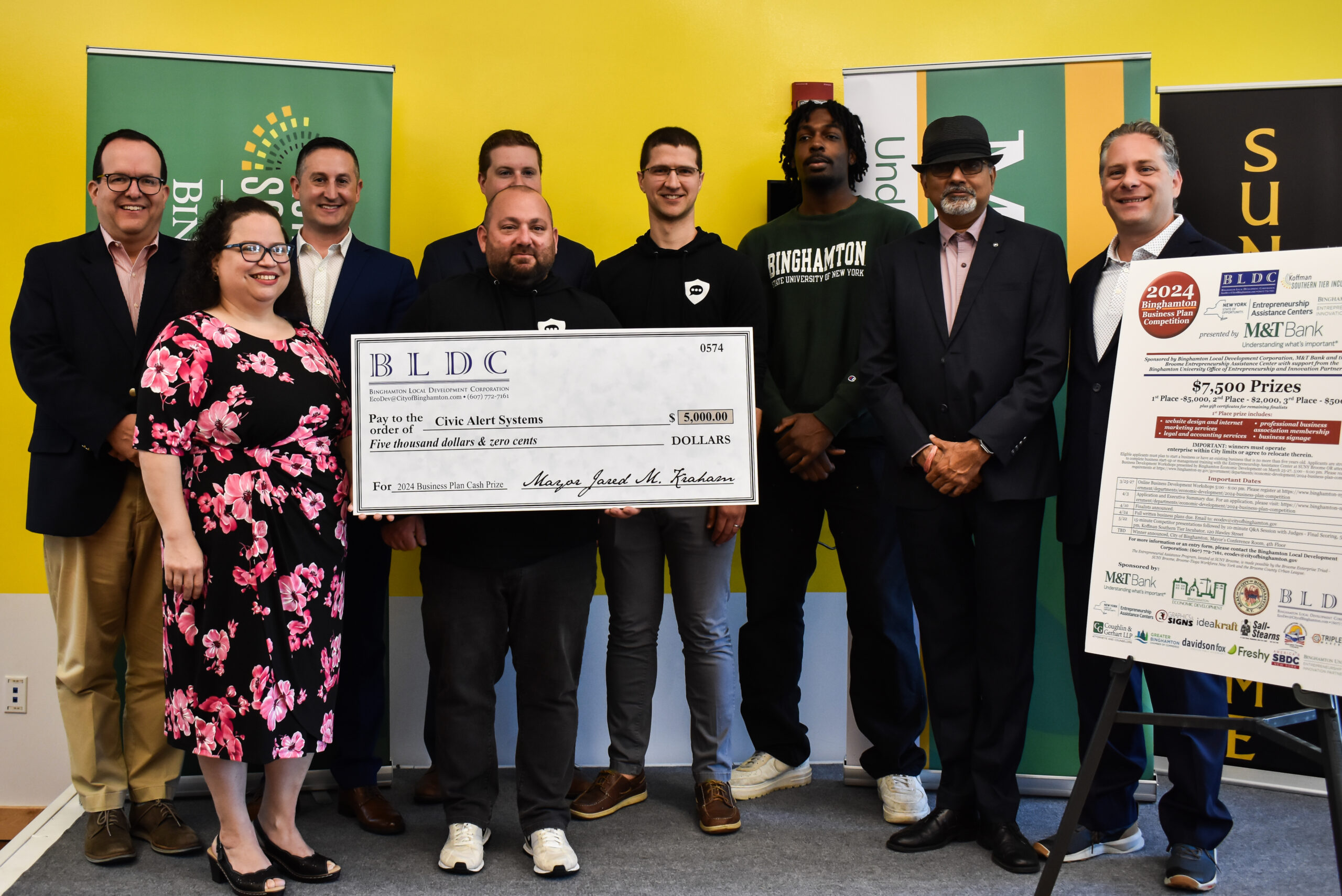Read more about the article Koffman Incubator Hosts Press Conference Celebrating Winners of the 2024 BLDC Business Plan Competition