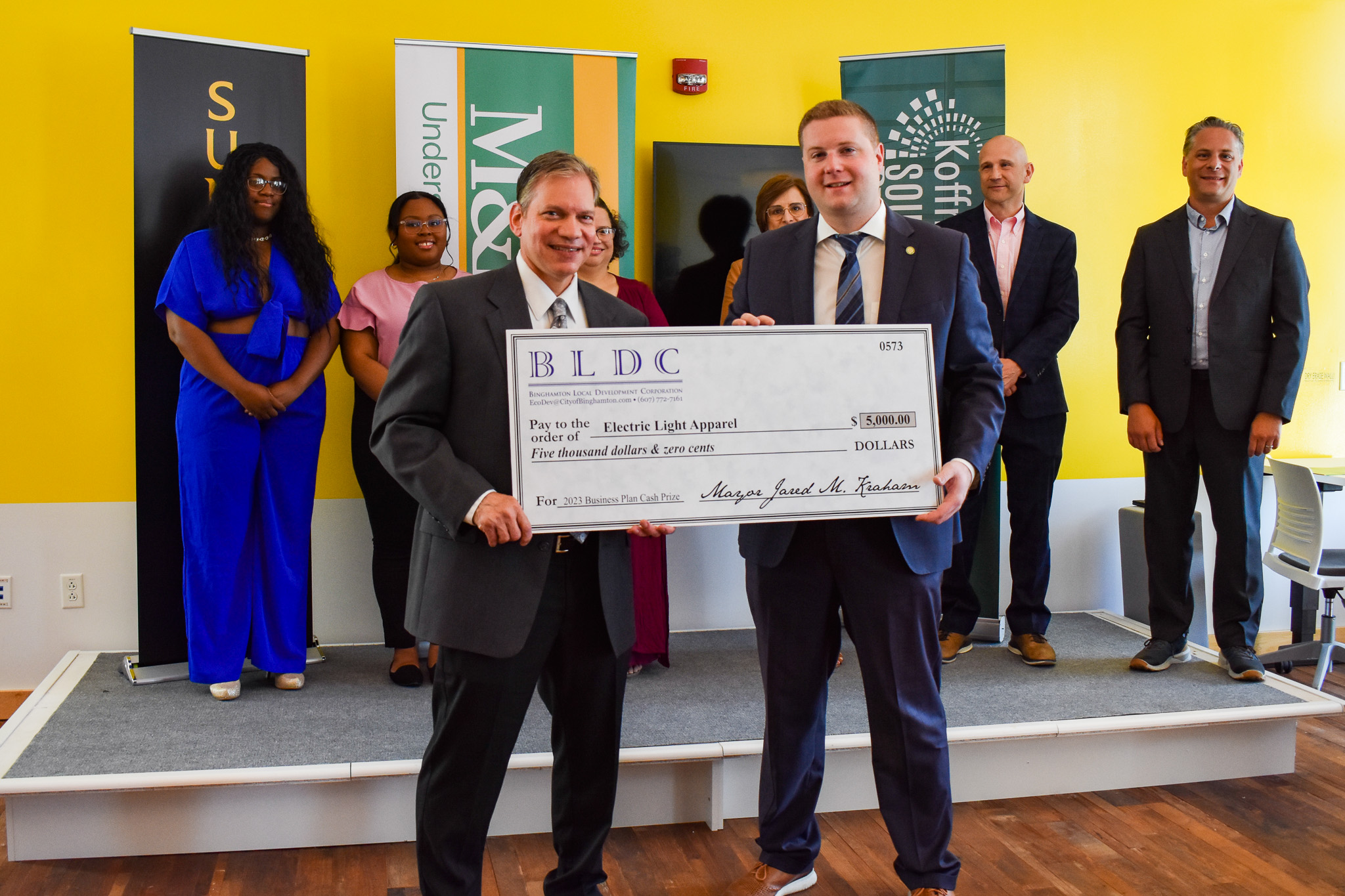 Read more about the article Koffman Incubator Hosts Press Conference Announcing BLDC Business Plan Competition Winners