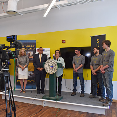 Read more about the article Binghamton University student start-up GenVote expands