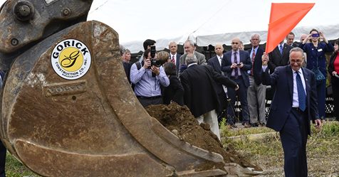 Read more about the article Officials break ground on downtown incubator