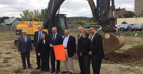 Read more about the article Officials break ground on Southern Tier High-Tech Incubator